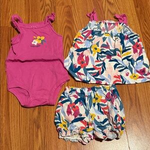 Baby girl summer outfit